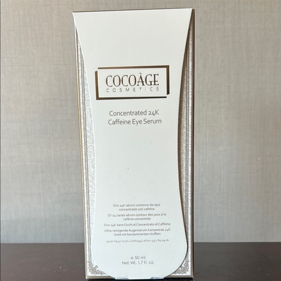 24K Gold Caffeine Eye Serum